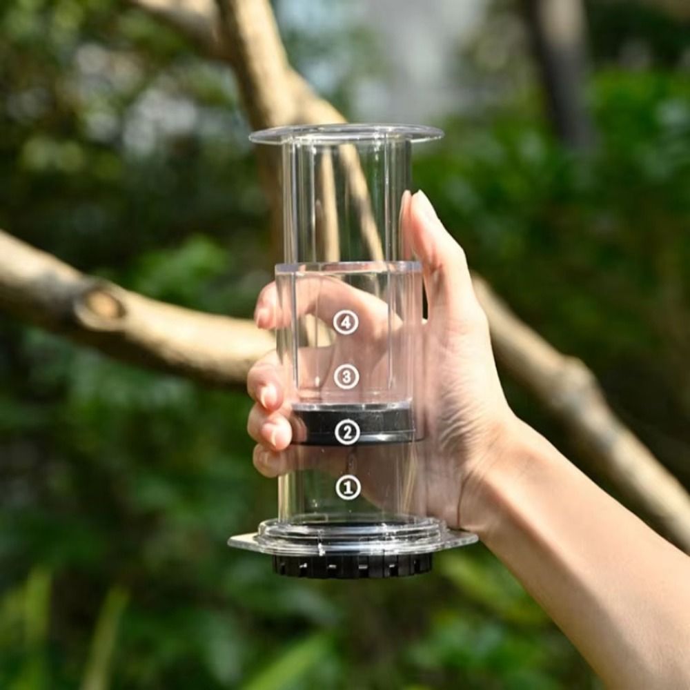 Coffee Equipment For Camping - Портативный кофейник во французском стиле, противоскользящий,