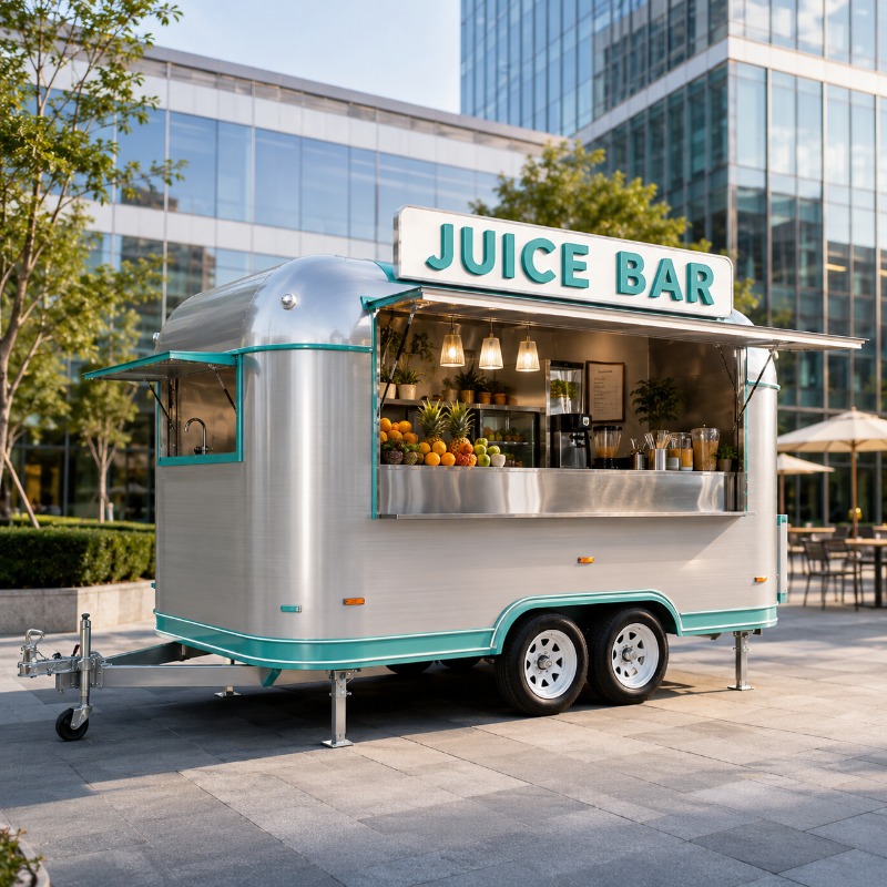 Coffee Van Equipment - Мобильный фудтрак с кухней для уличного