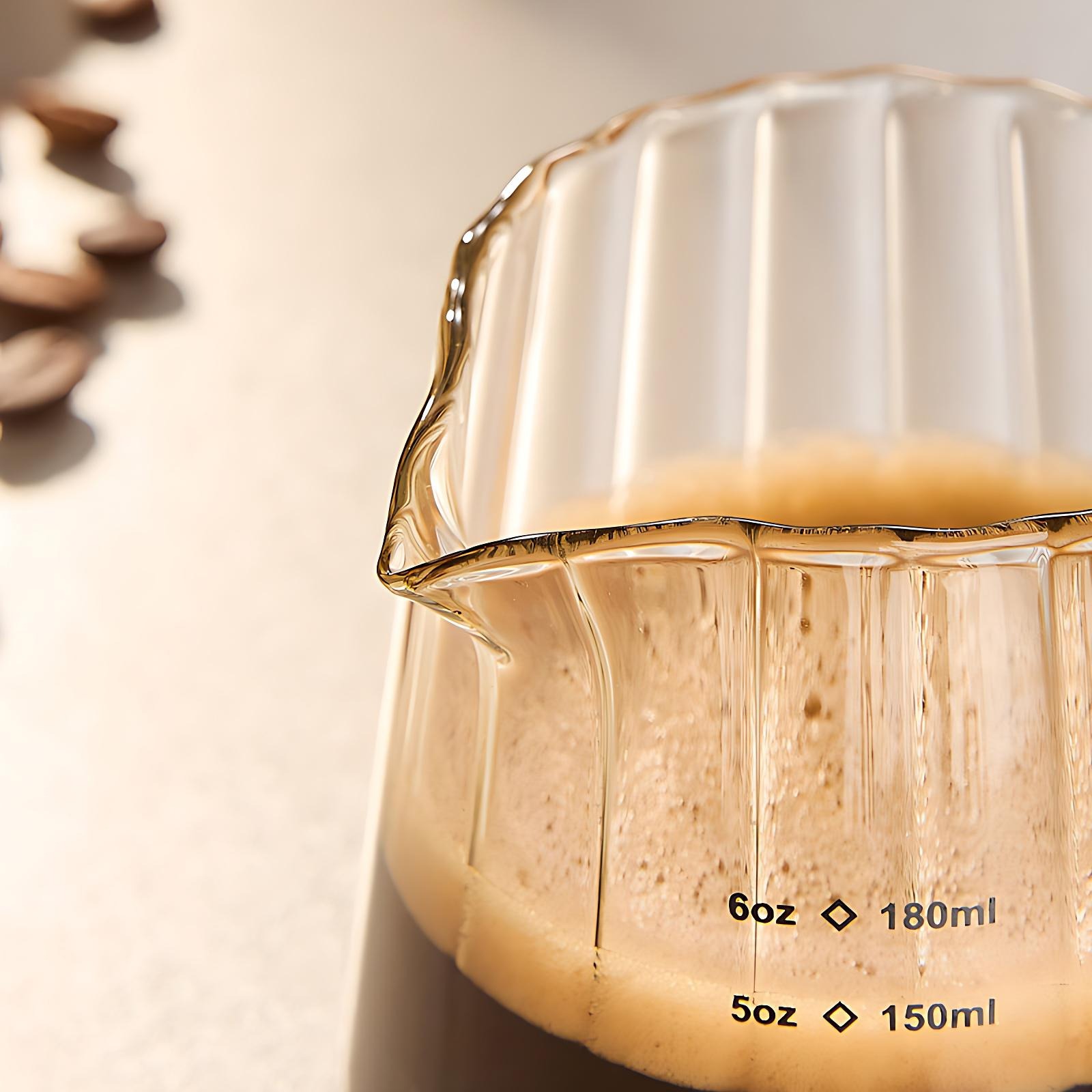 Стеклянные мерные стаканы OANK – обзор и цена Espresso Shot Glass