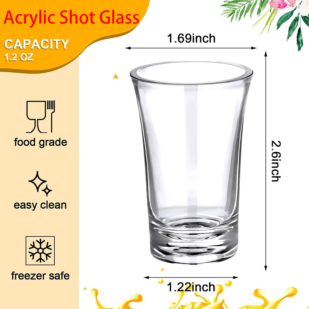 Набор акриловых рюмок объемом  – обзор и цена Espresso Shot Glass