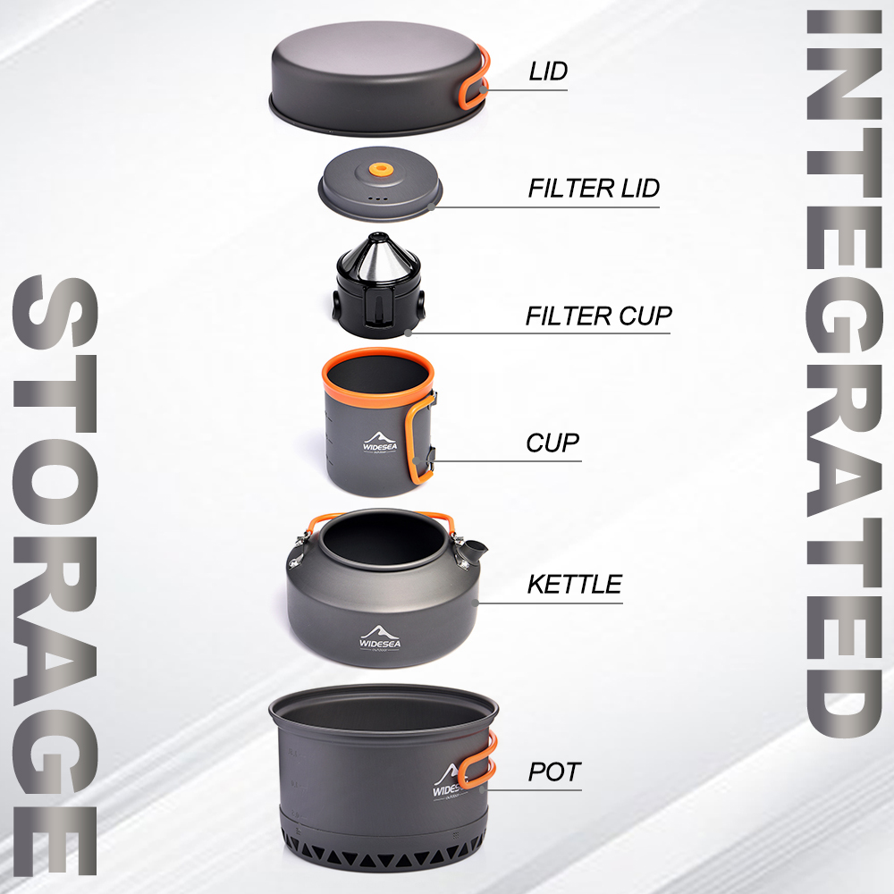 Набор посуды для кемпинга, ули – обзор и цена Coffee Equipment For Camping