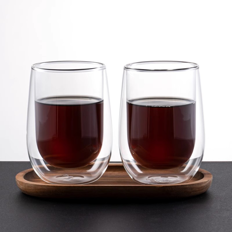 2/4 шт. Двустенные чашки для э – обзор и цена Espresso Shot Glass