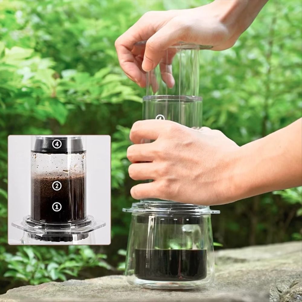 Портативный кофейник во францу – обзор и цена Coffee Equipment For Camping