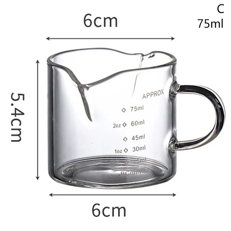 1/2 шт. чашки для эспрессо, 2, – обзор и цена Espresso Shot Glass