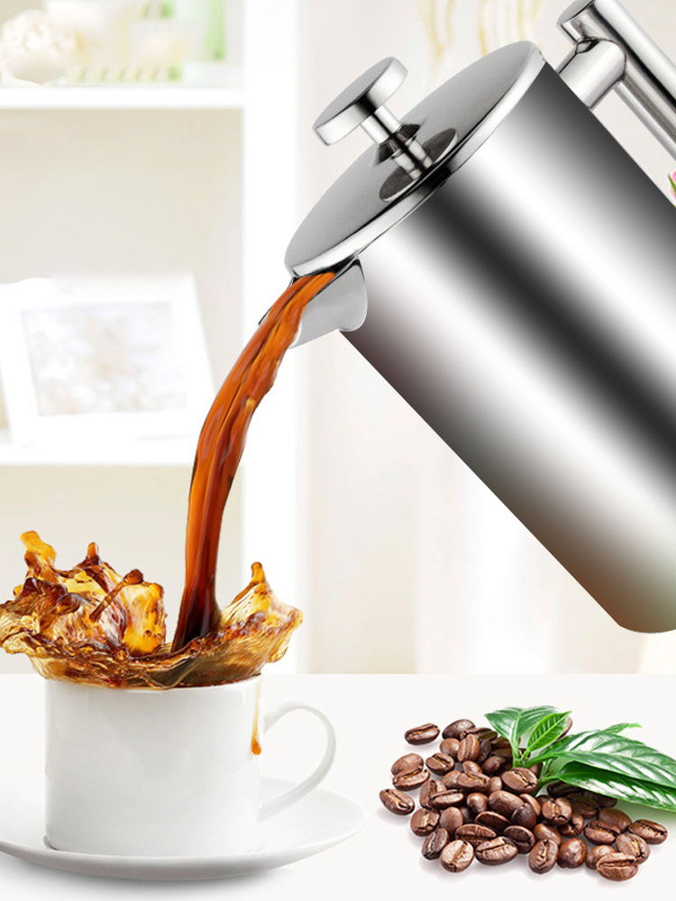 Большой емкости, зеркальный ко – обзор и цена Coffee Equipment For Camping
