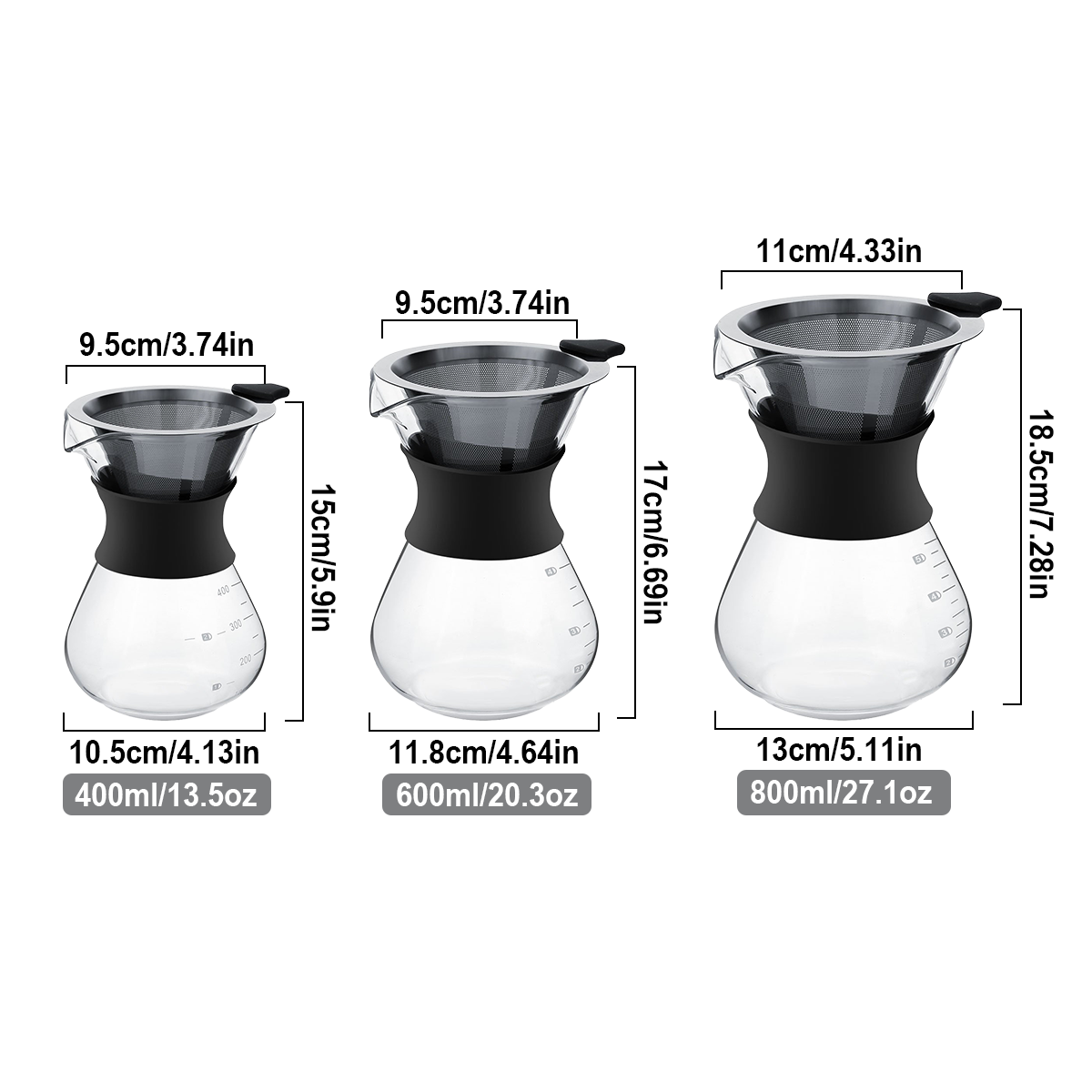 Кофеварка Leeseph Glass Pour O – обзор и цена Coffee Equipment Pour Over