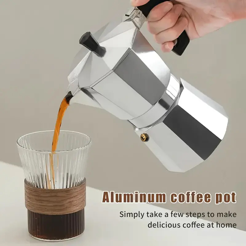 Классическая алюминиевая мока- – обзор и цена Coffee Equipment For Camping