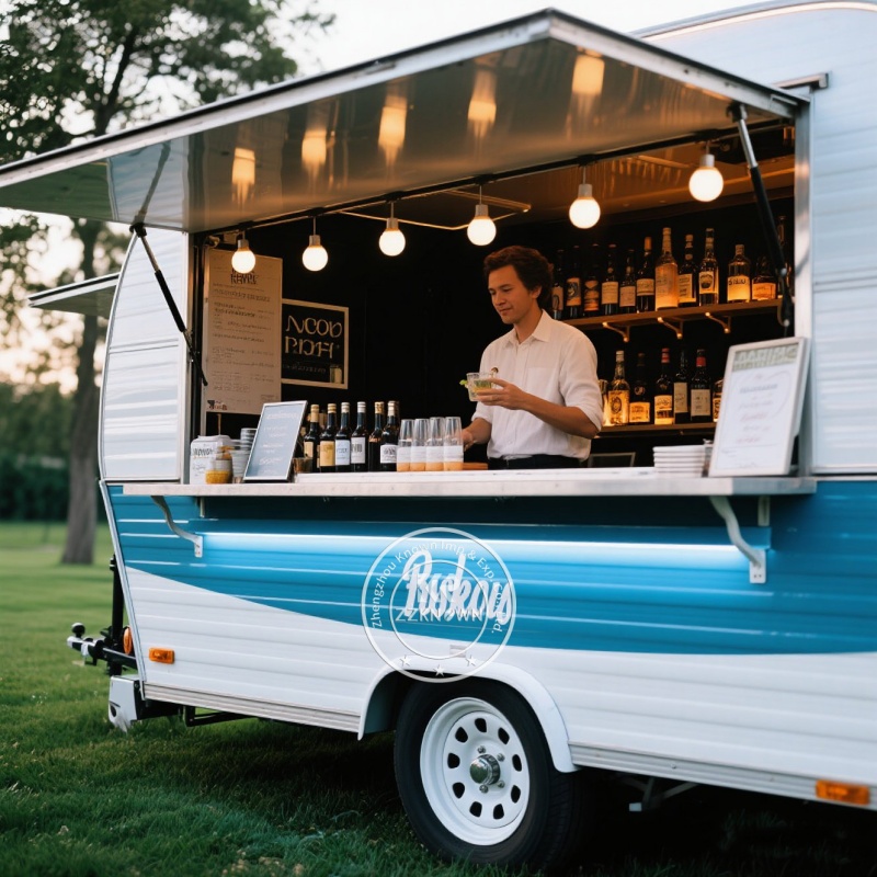 Коммерческий фудтрак-прицеп дл – обзор и цена Coffee Van Equipment