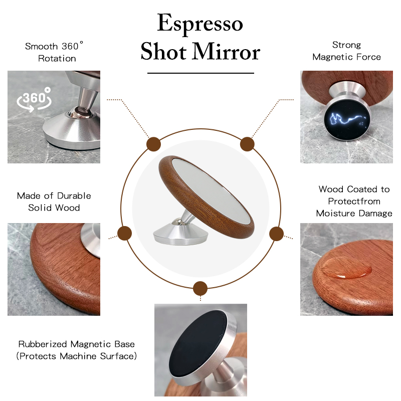 Зеркало для эспрессо, магнитны – обзор и цена Espresso Shot Glass